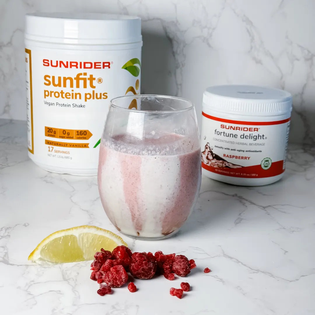Raspberry Lemon Protein Shake