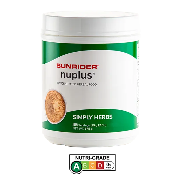 NuPlus®  Simply Herbs Bulk 450g (45 servings) 