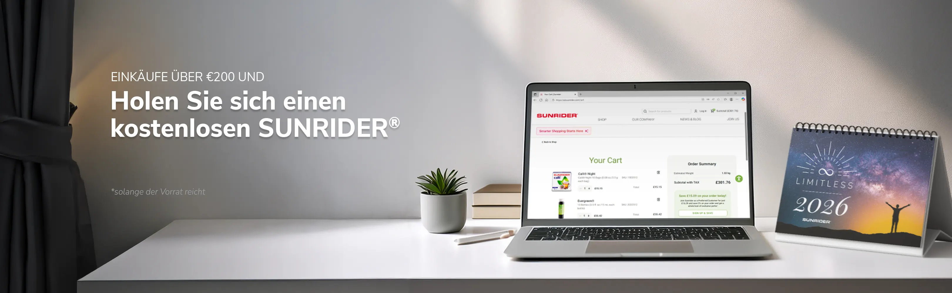 free calendar promo banner DE 3240x1000