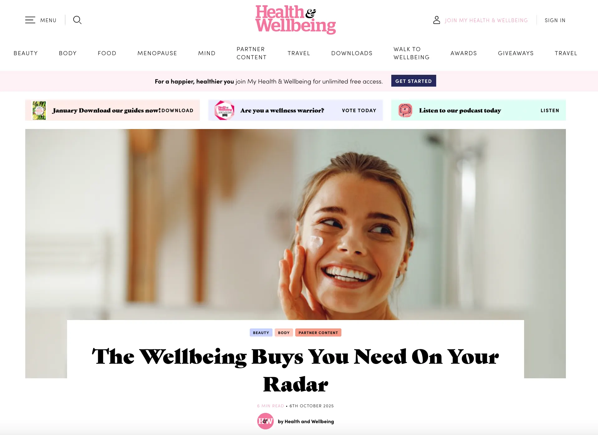 Sunrider’s Kandesn® Pure Featured in Health & Wellbeing  