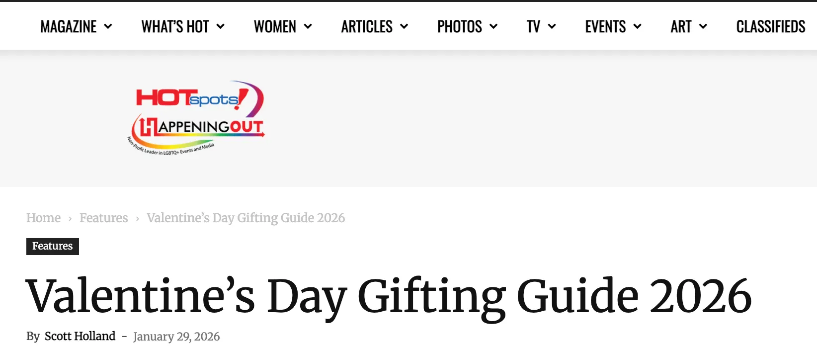 Kandesn® Sheer Glow Dew Balm Featured in Valentine’s Day Gift Guide 