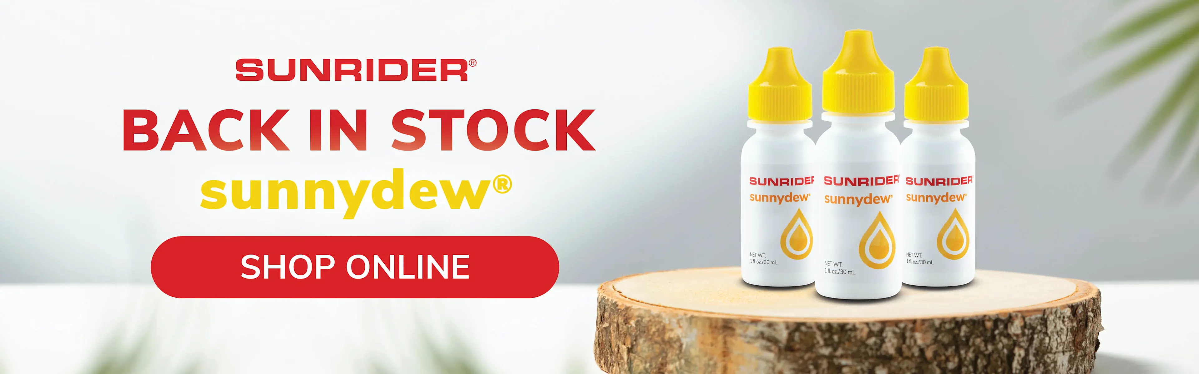 AU Sunnydew back in stock