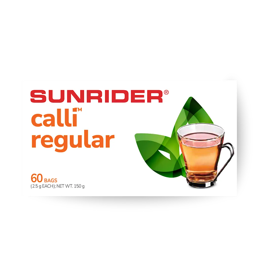 Calli® | Regular 60 Bags (0.08 oz./2.5 g each bag) | Sunrider