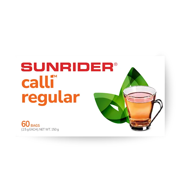 Calli® | Regular 60 Bags (0.08 oz./2.5 g each bag) | Sunrider