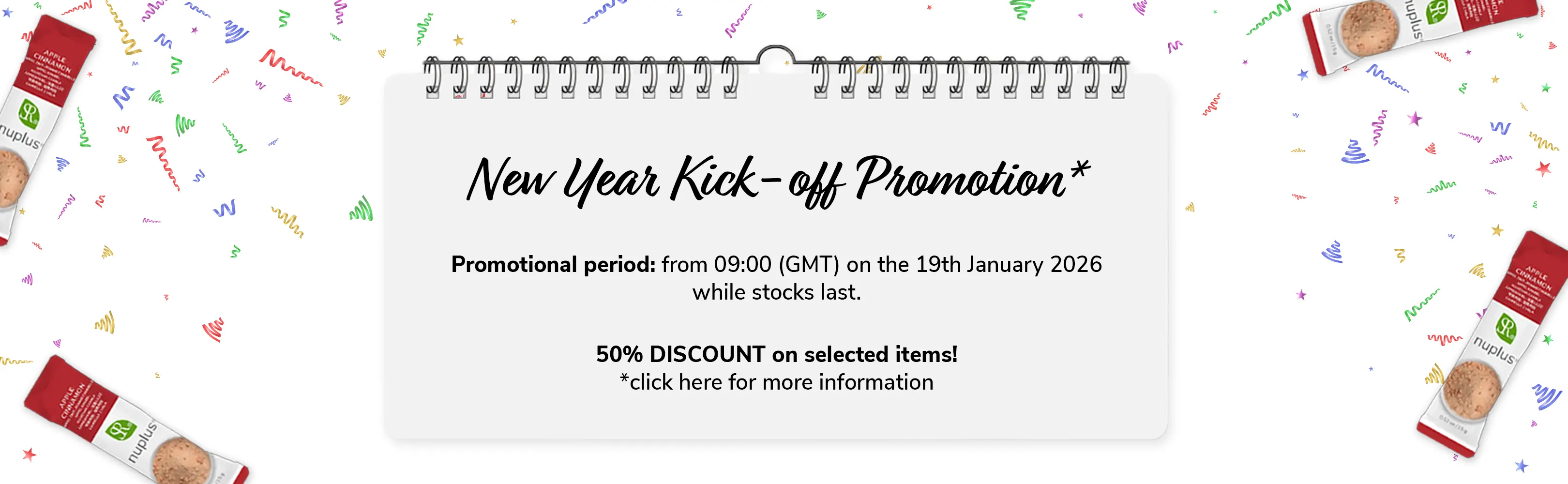 New Year Kick-Off web banner