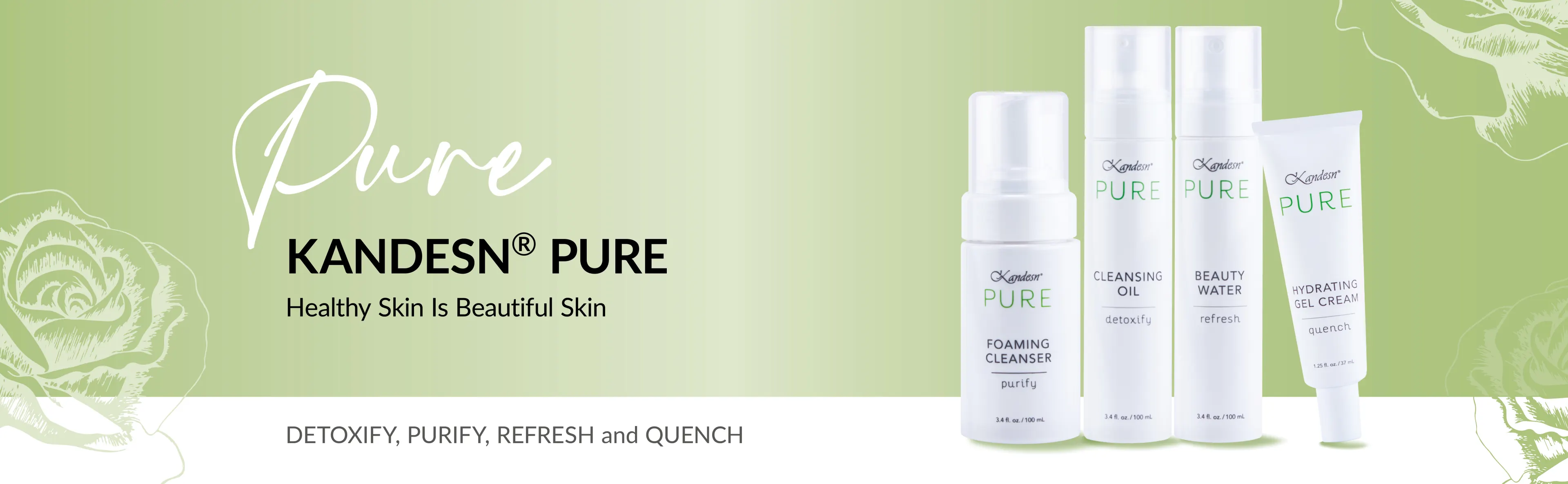 K Pure Skincare banner