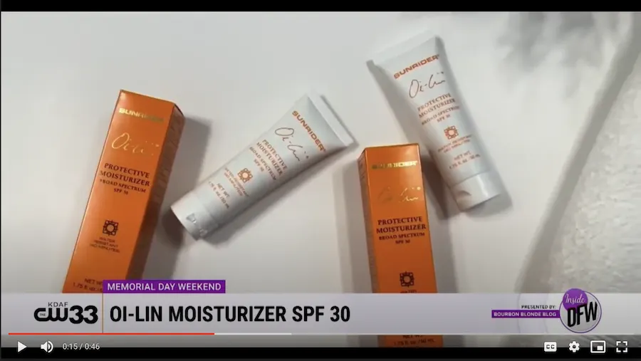 Oi-Lin® Protective Moisturizer Stars on TV as a ‘Memorial Day Weekend Must-Have’ 03