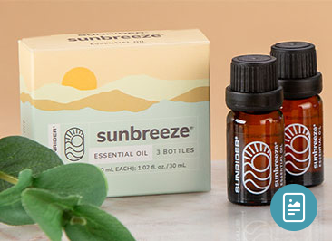 12 Flacons Huile Essentielle Sunrider Sunbreeze 5 Ml - Soulagement Muscles Et Entorses