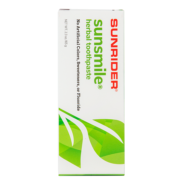 Sunsmile Pro オーラルケアデバイス SunSmile® Herbal Toothpaste | Net Wt. 2.3 oz./65 g | Sunrider