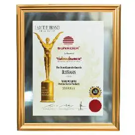 Sunrider wins the Brand Laureate Award for branding excellence.