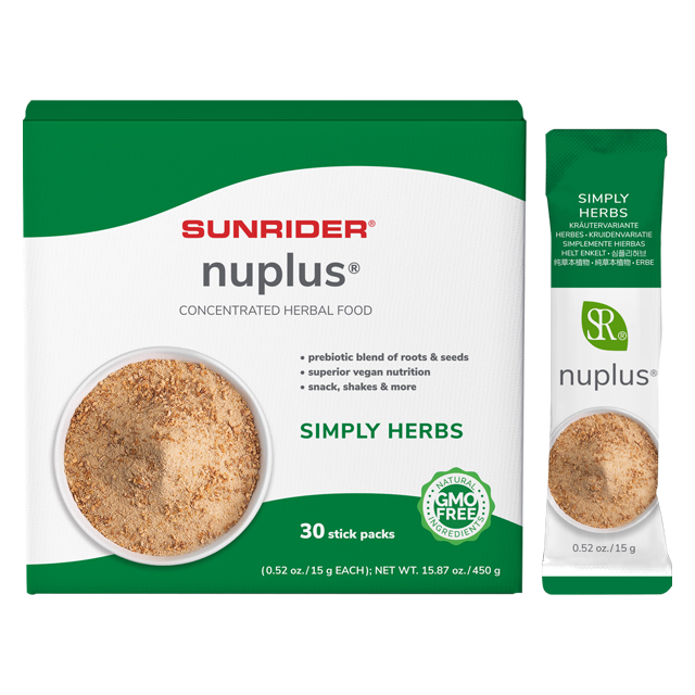 ダイエットフード sun NuPlus® | Simply Herbs 30/15g Stick Packs | Sunrider