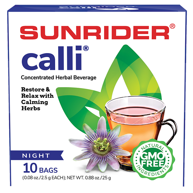Calli® Night | Calli® Night 10 Bags (0.08 oz./2.5 g each bag) | Sunrider