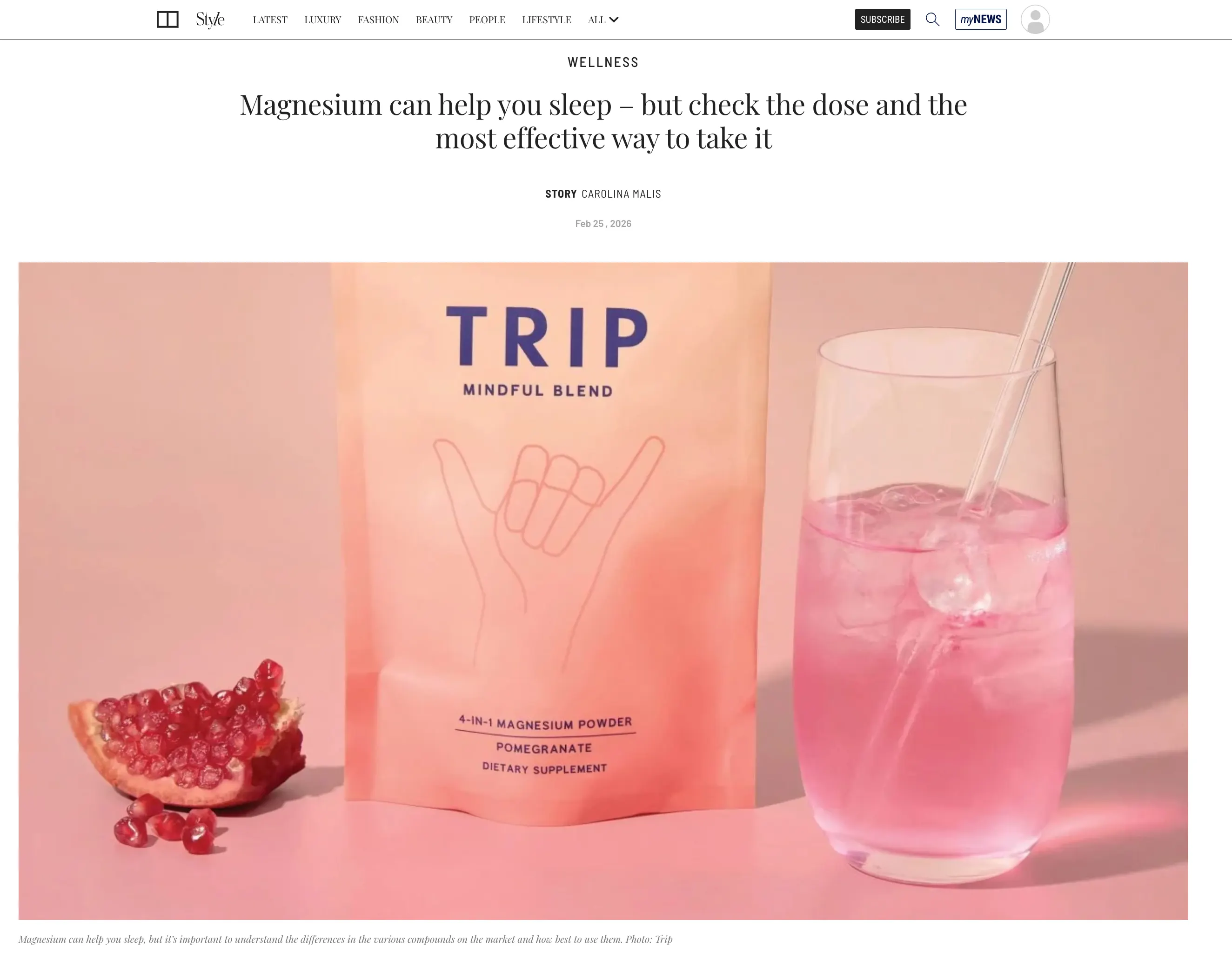 Dr. Reuben Chen Shares Magnesium Insights in STYLE 