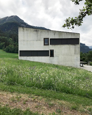 Paspels Secondary School Building by Valerio Olgiati