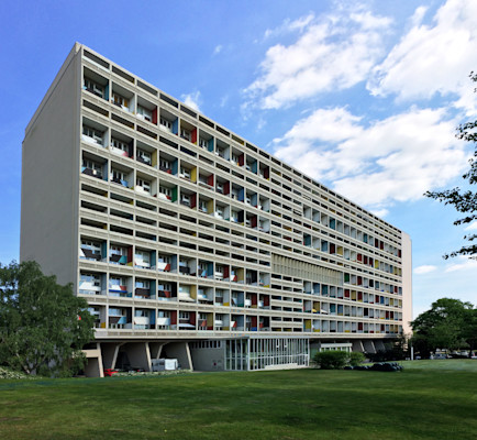 The Corbusierhaus (Unité d'Habitation) in Berlin
