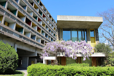 Brazil House | Maison du Bresil by Le Corbusier