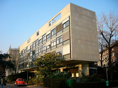 Swiss Pavilion by Le Corbusier