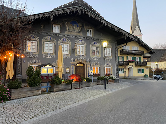 Architecture in Garmisch-Partenkirchen, Germany