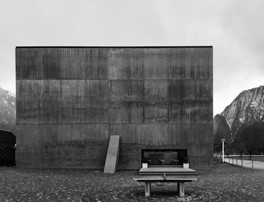 Plantahof Auditorium — Minimalist architecture