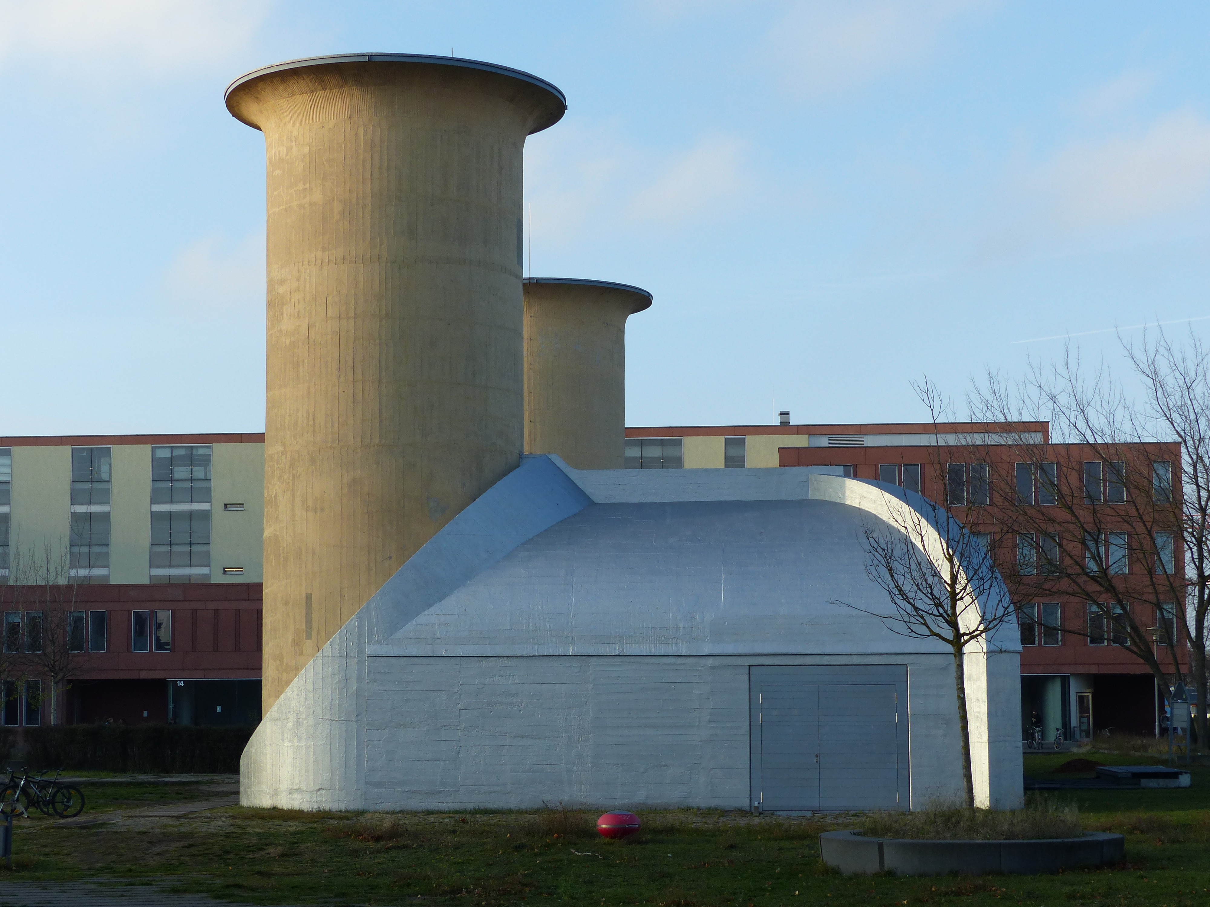 Sound-insulated engine test bench, Berlin