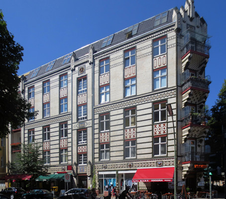 The Tile House — Jugendstil architecture