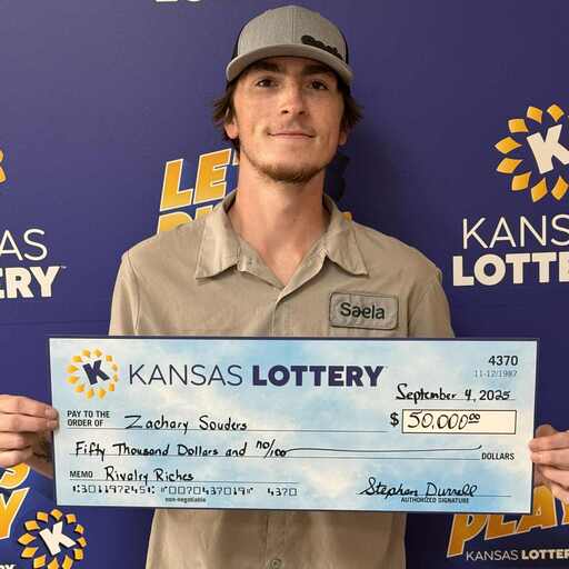 Gardner Man Wins $50,000 Rivalry Riches Prize