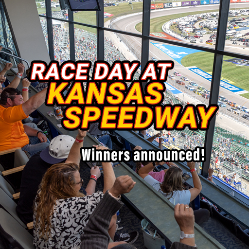 Race Day at Kansas Speedway Winners Announced!