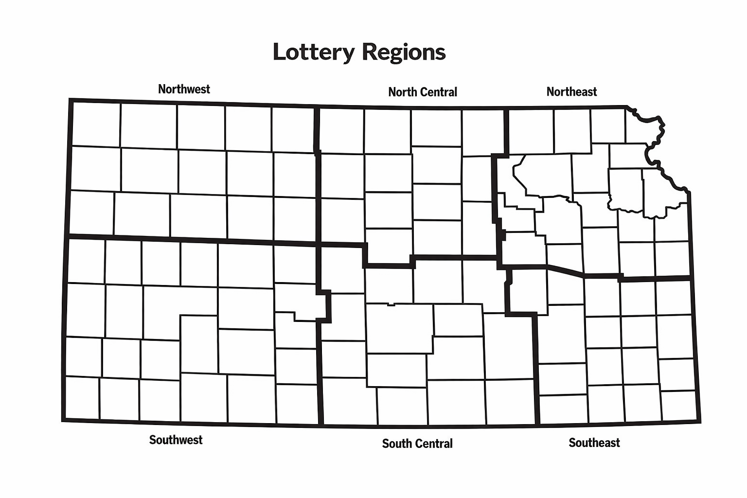 Lottery Region Map