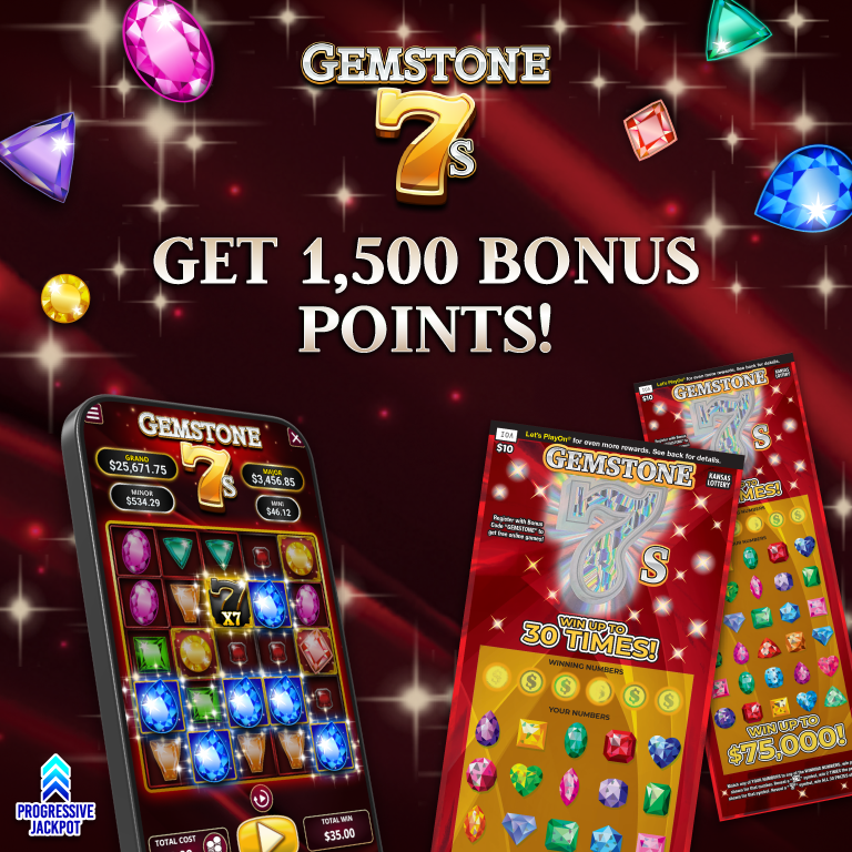 Gemstone 7s Get 1,500 Bonus Points! 