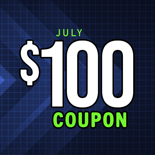 July $100 Coupon