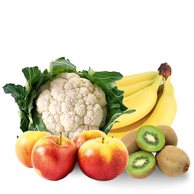 Aardappel, groente, fruit