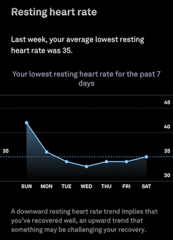 Ari's resting heart rate_February 2021