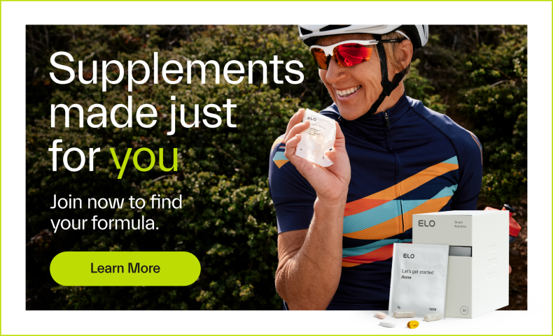 Learn more - Supplements made just for you banner Anne