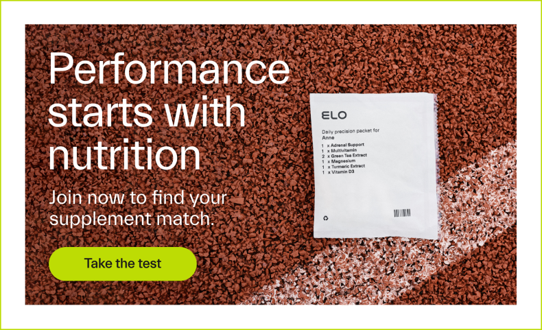Take the test - Performance starts with nutrition
