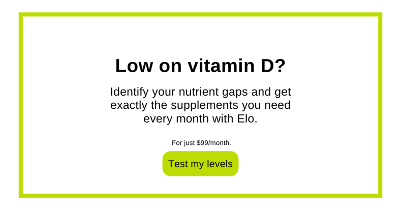 CTA 4: Low on vitamin D