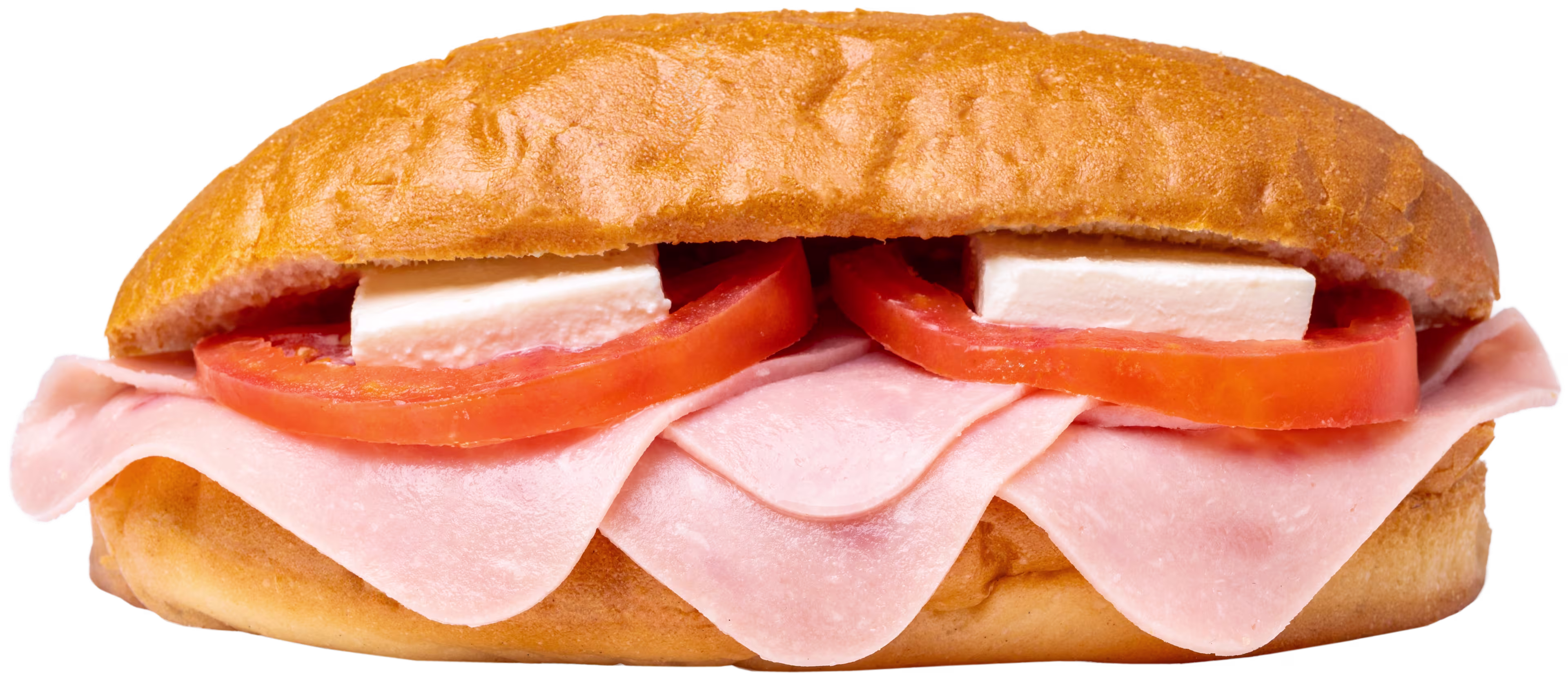 Панини с Шунка, Домат и Сирене