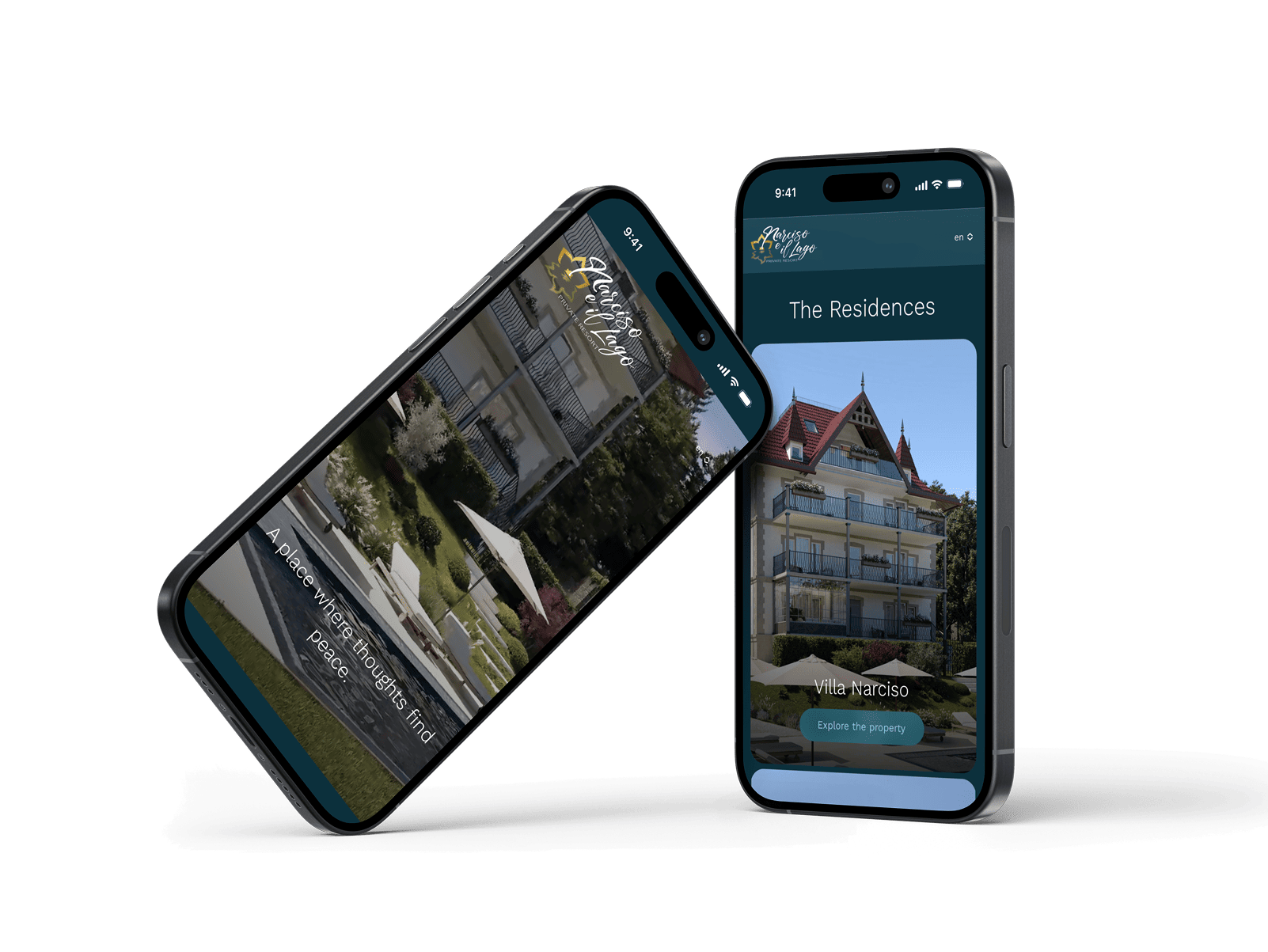 Webunites – iPhone – Narciso e il Lago