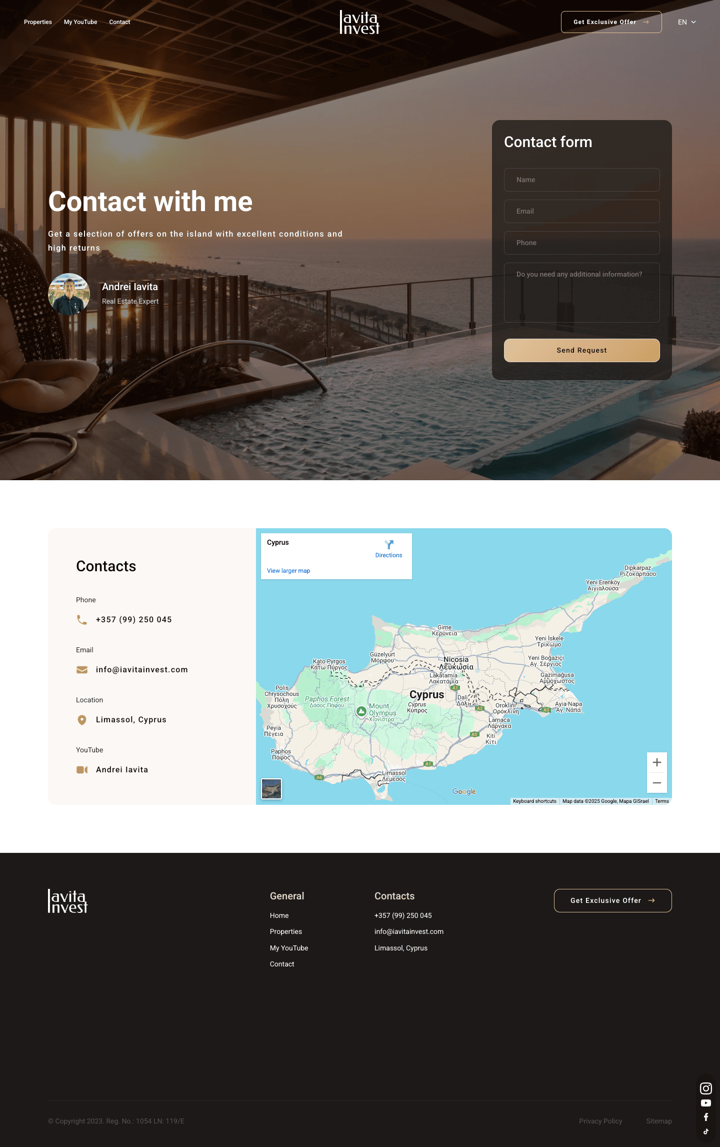Webunites – Iavita Invest: Contact