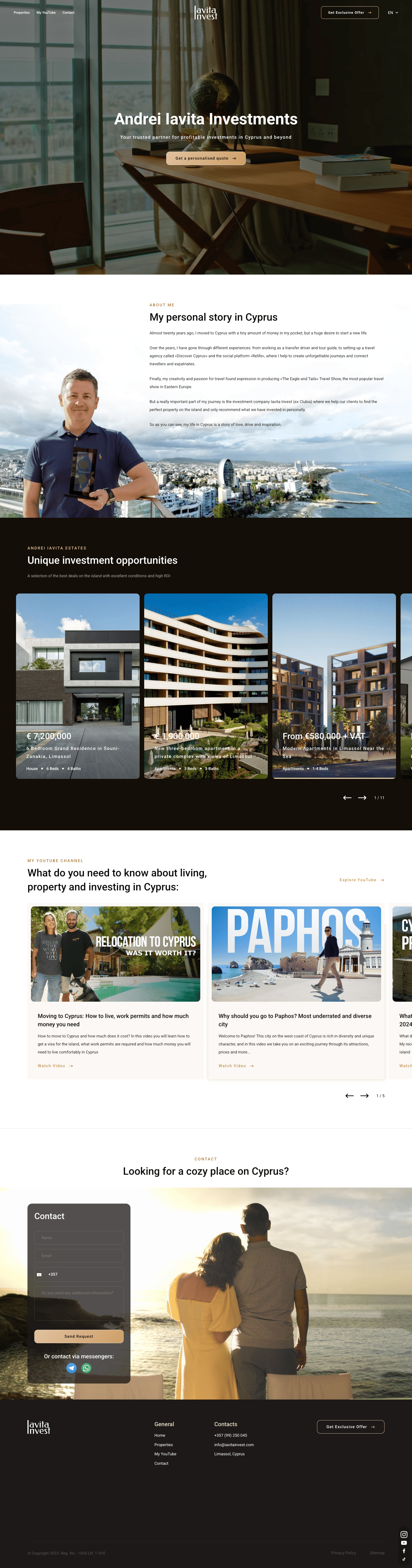 Webunites – Iavita Invest: Homepage