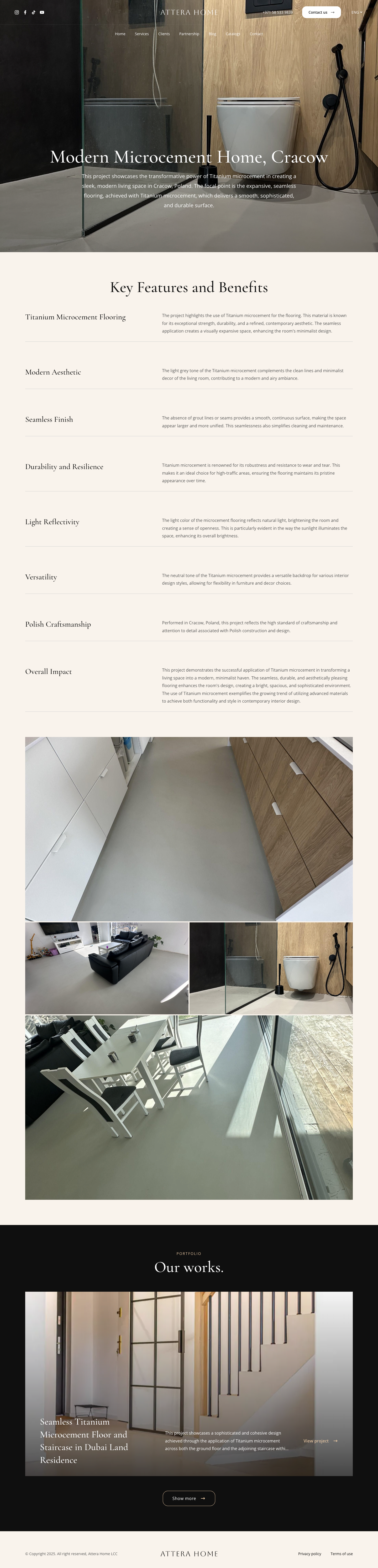 Webunites – Attera Home: Client