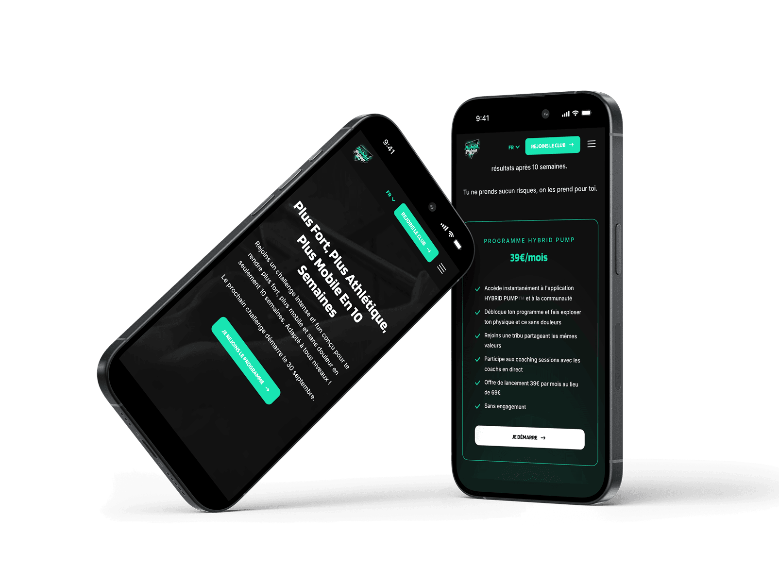 Webunites – iPhone – Hybrid Pump