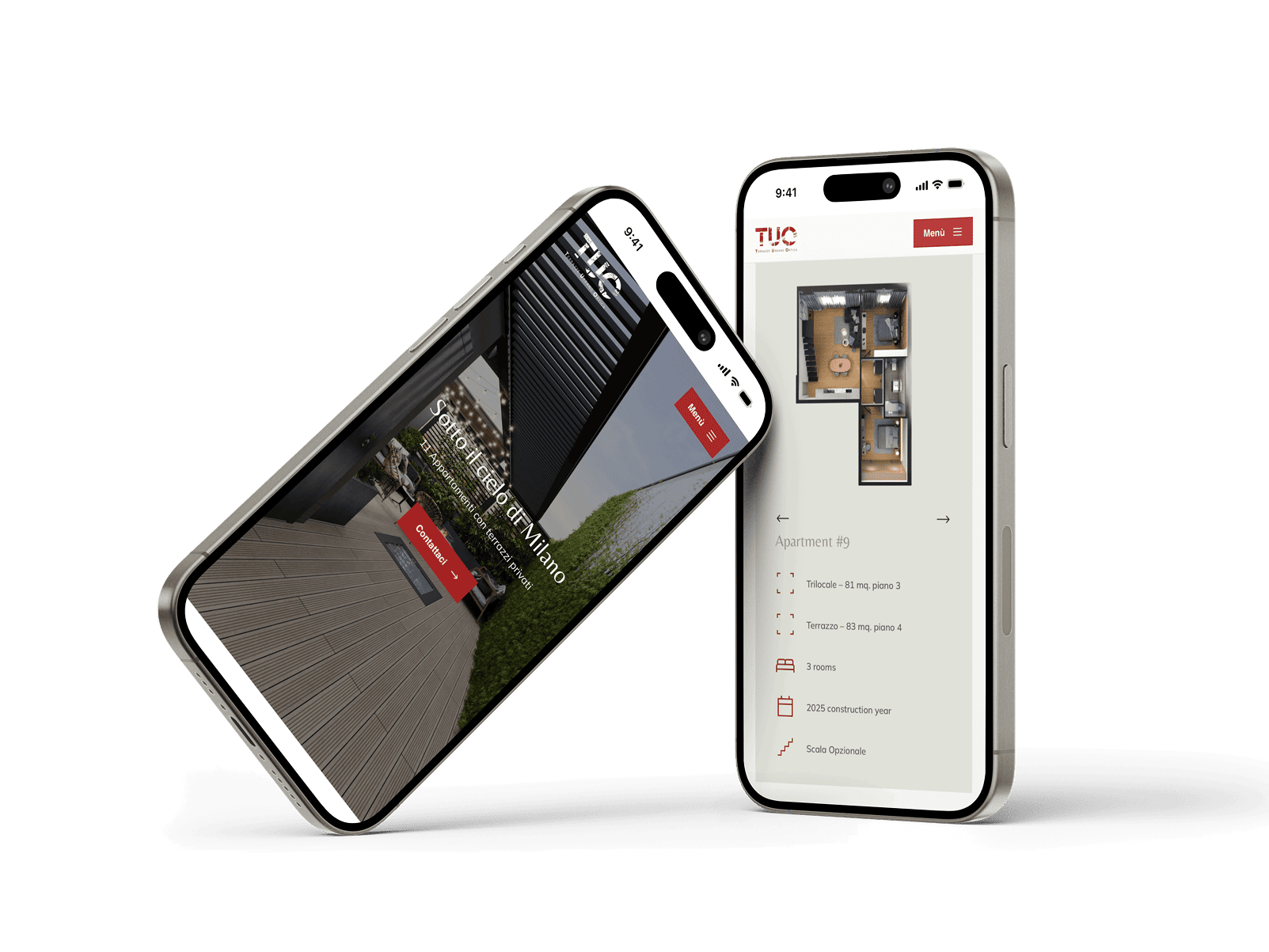 Webunites – iPhone – Terrazze Urbane Ortica