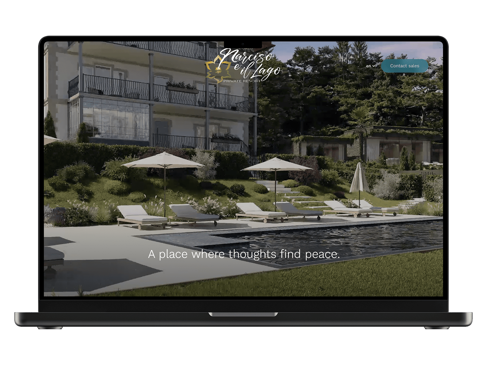 Webunites – MacBook – Narciso e il Lago