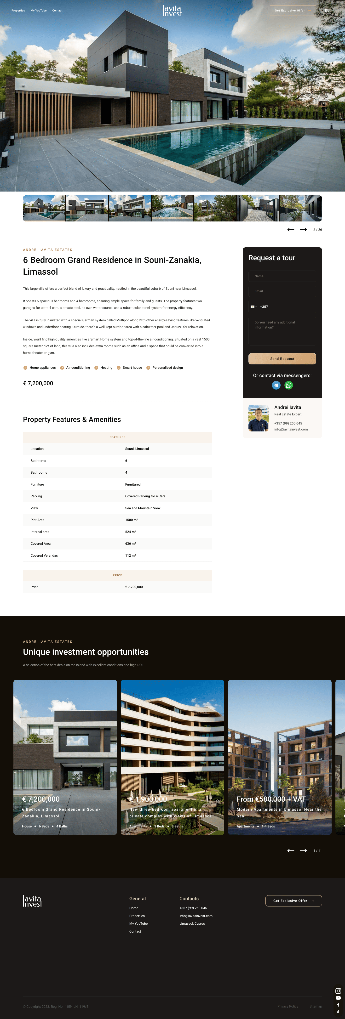 Webunites – Iavita Invest: Property