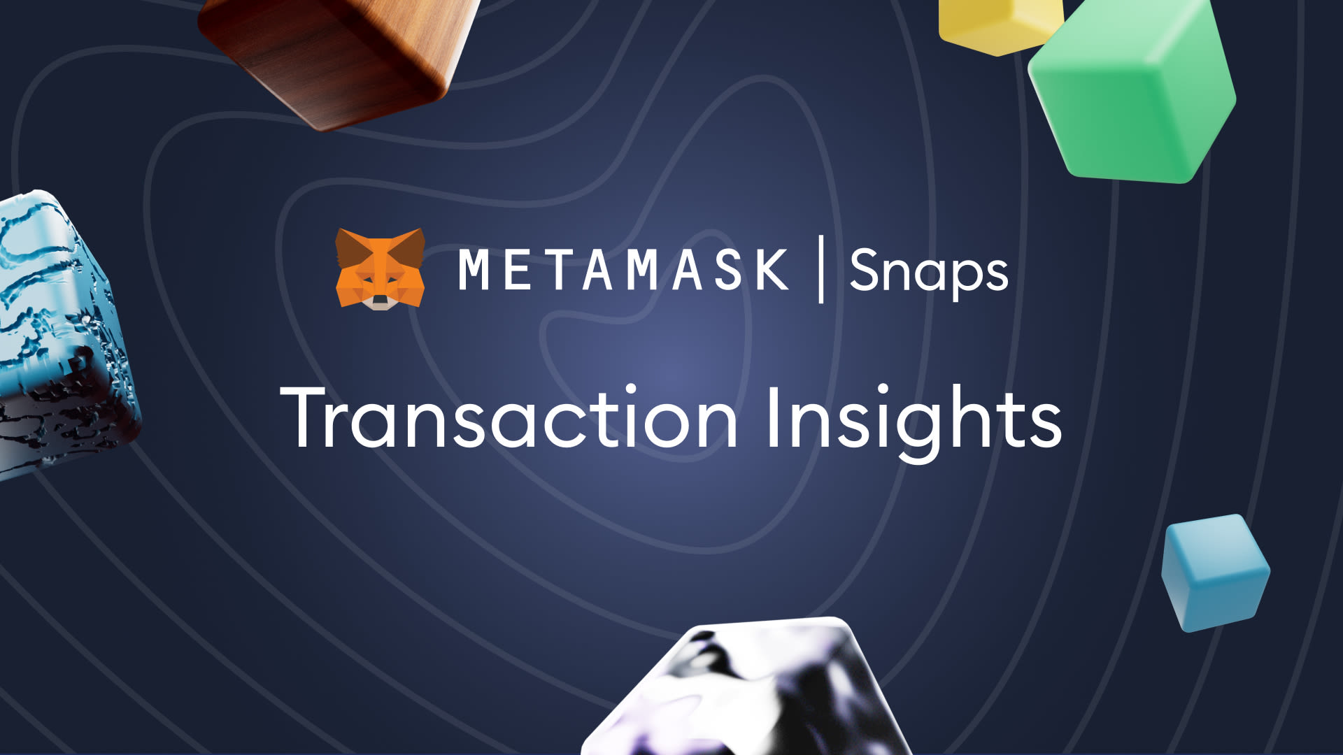 Metamask snaps transacciones