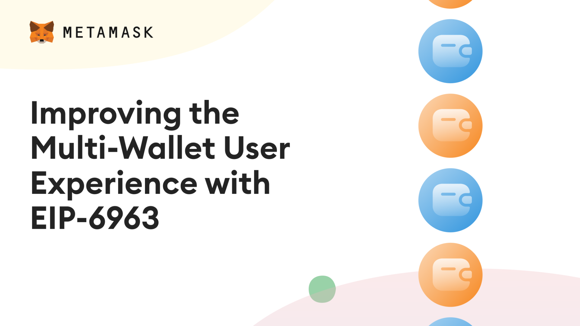 Improving the Multi-Wallet User Experience with EIP-6963 Image