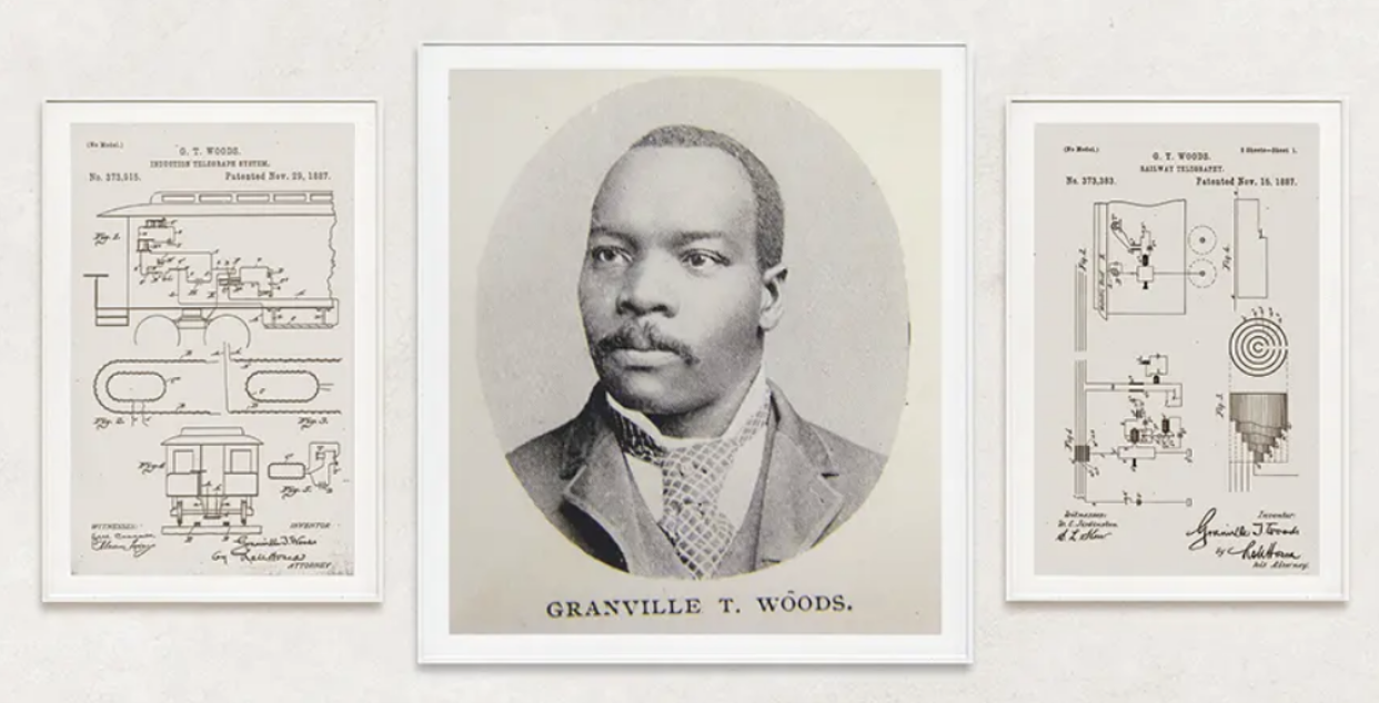 Inventor Granville T. Woods was the first African American mechanical and electrical engineer after the American Civil War.