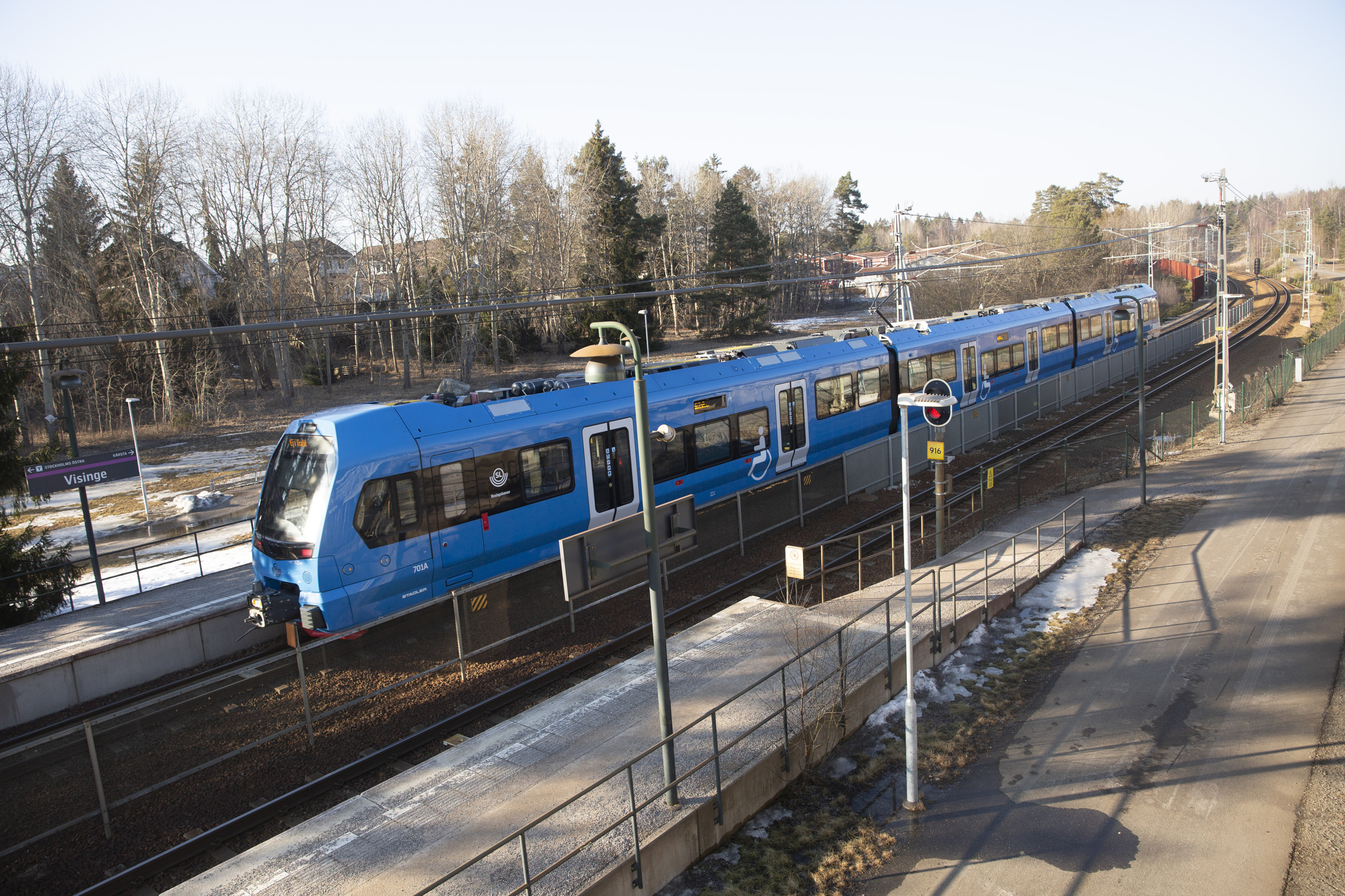 De nya tågen X15p