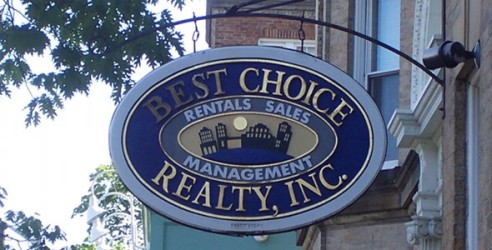 Best Choice Apartments Sign