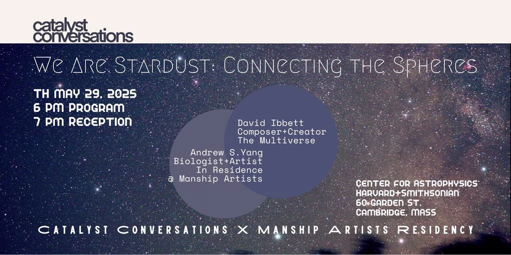 We are Stardust: Connecting the Spheres with Andrew Yang and David Ibbett